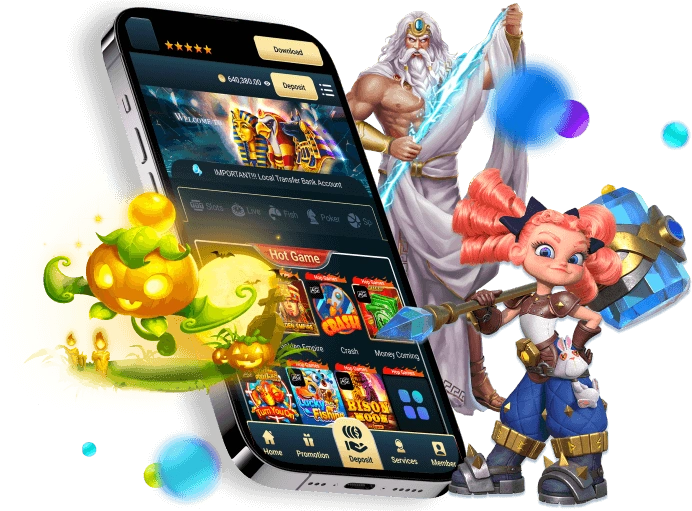Hình ảnh các biểu tượng slot game đa dạng với chủ đề phong phú tại EV088