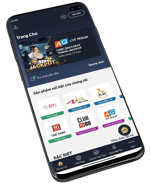 Đa dạng các biểu tượng môn thể thao như bóng đá, bóng rổ, tennis, eSports